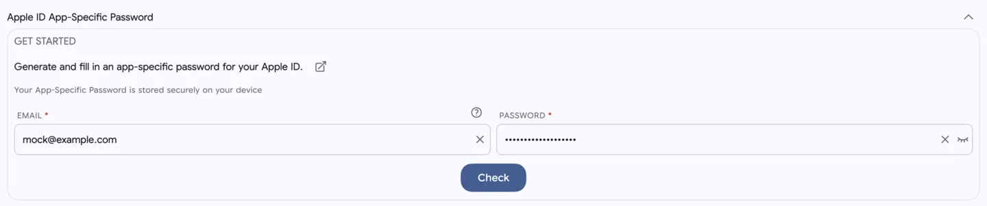 App 专用密码设置