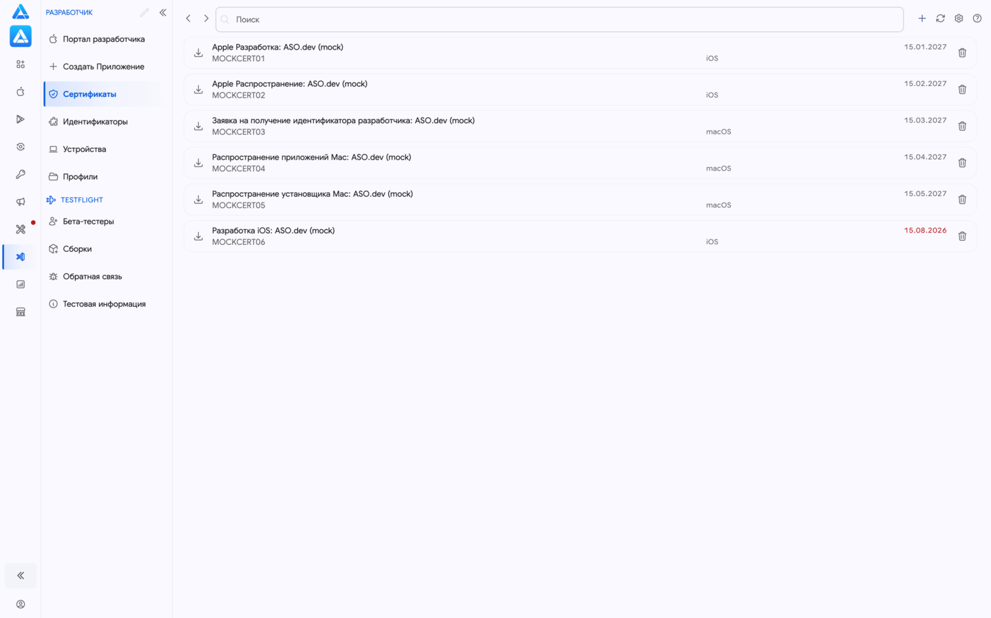 Сертификаты