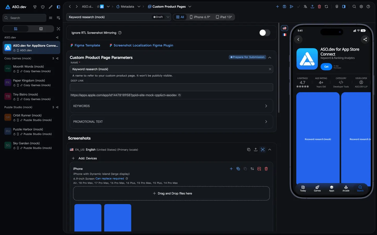 Custom Product Pages