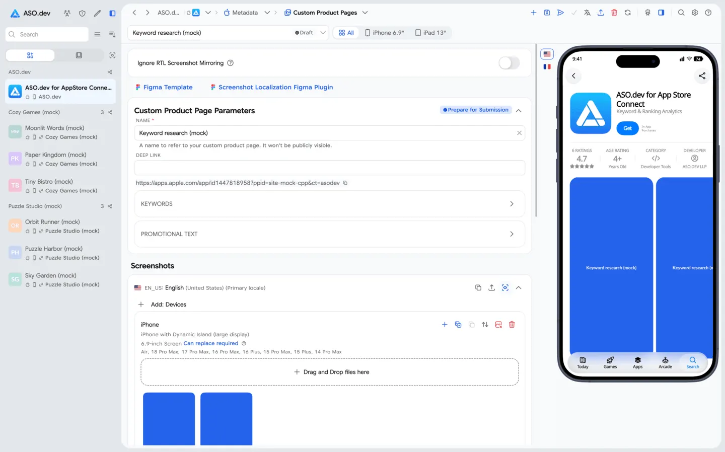 Custom Product Pages
