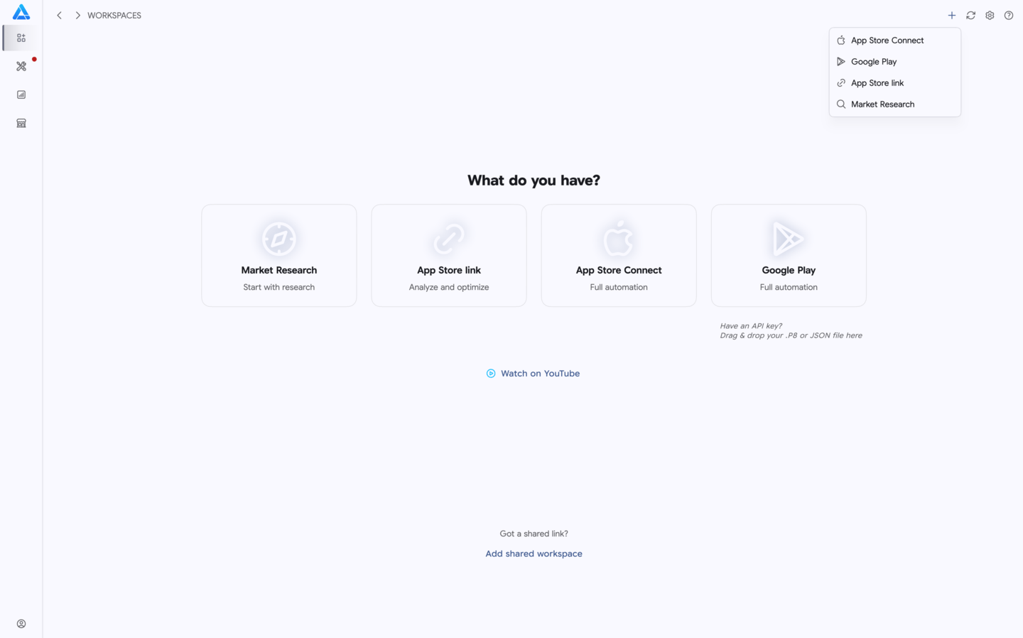 Workspaces