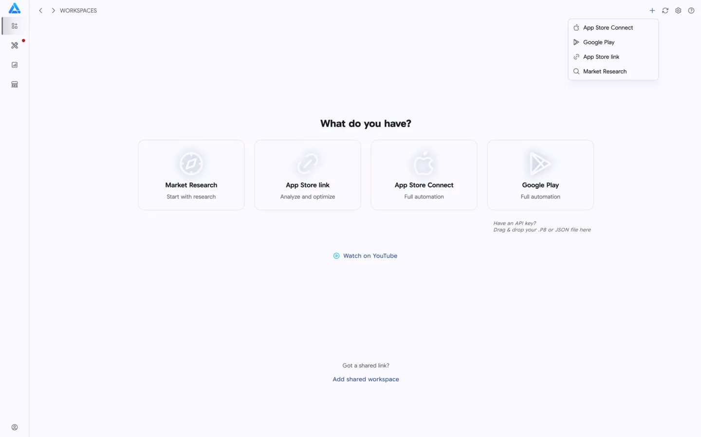 Workspaces