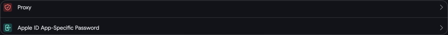 Settings: Security