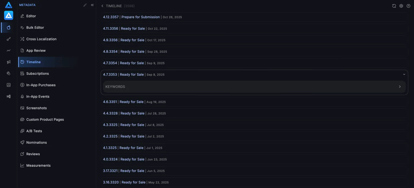Timeline