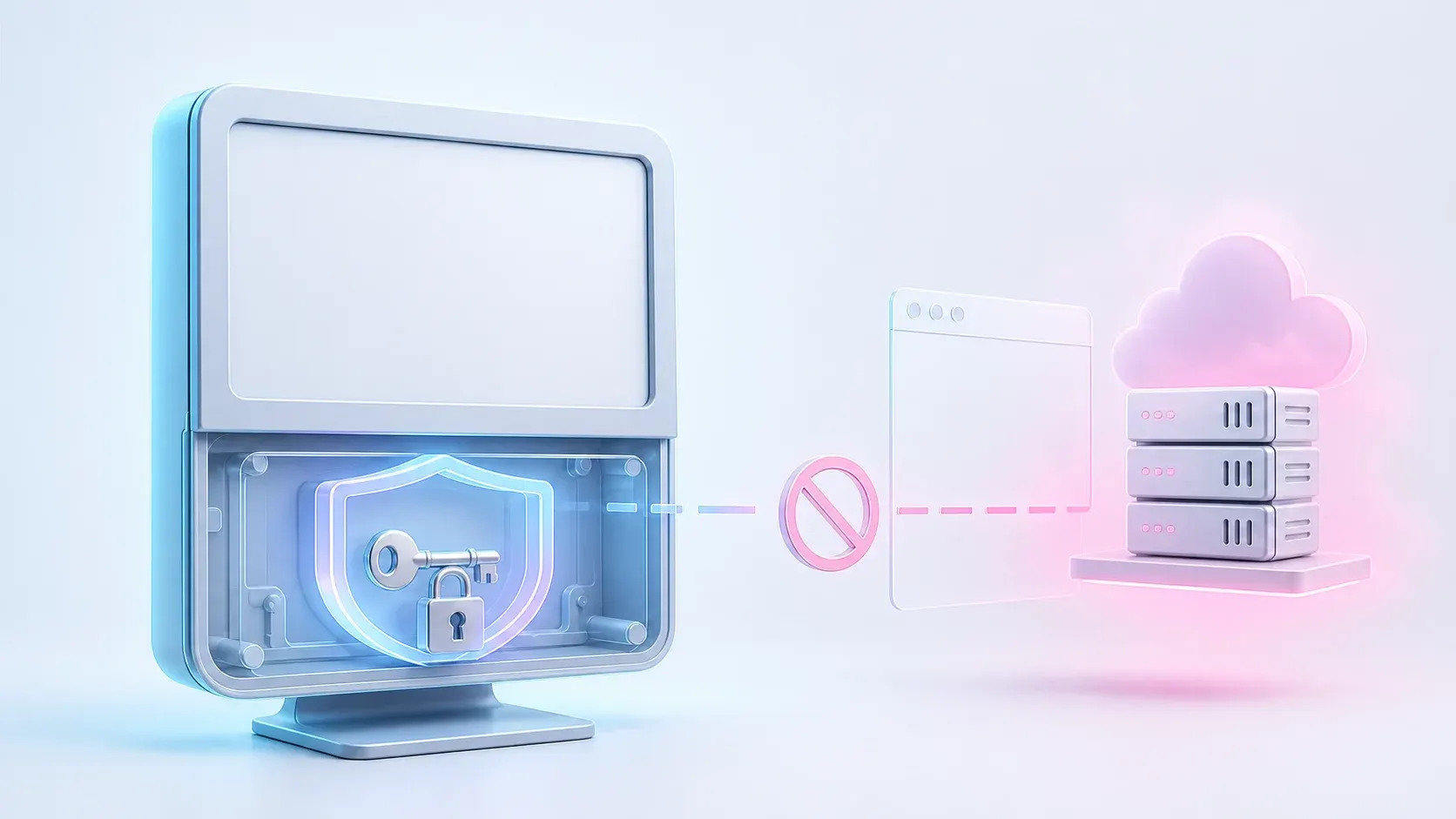 Security: No Web Version