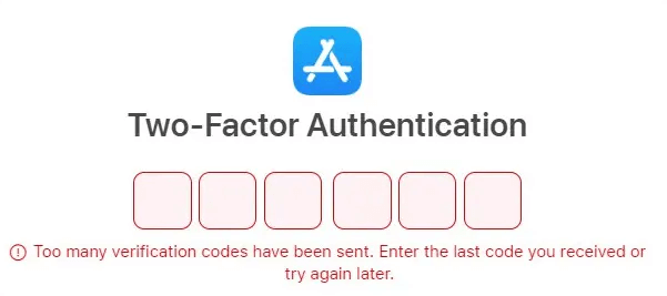 2FA Error