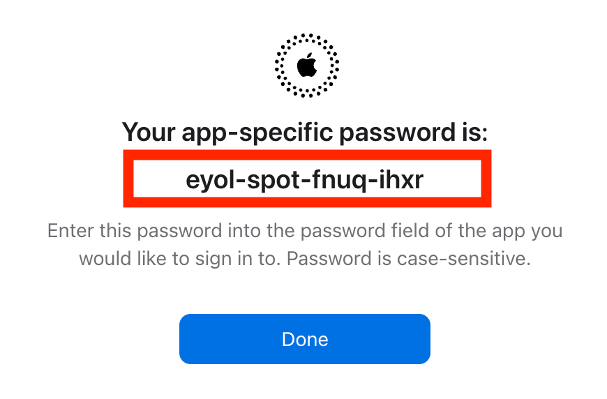 App-specific Password