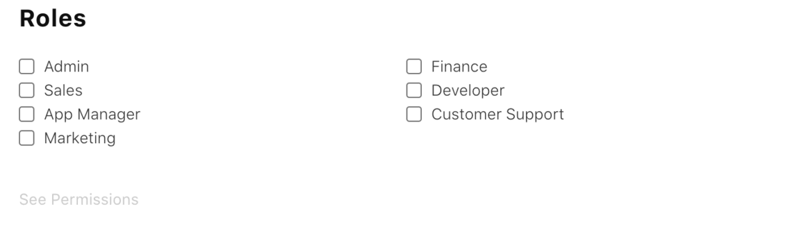 App Store Connect. User roles